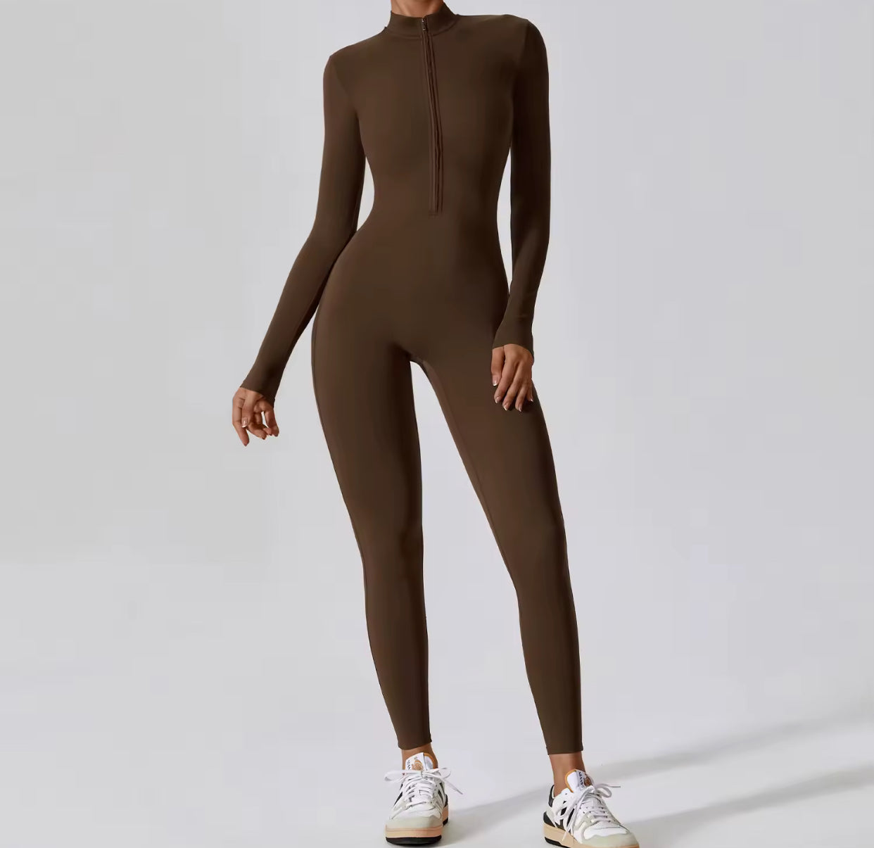 The PowerSculpt Zip Unitard