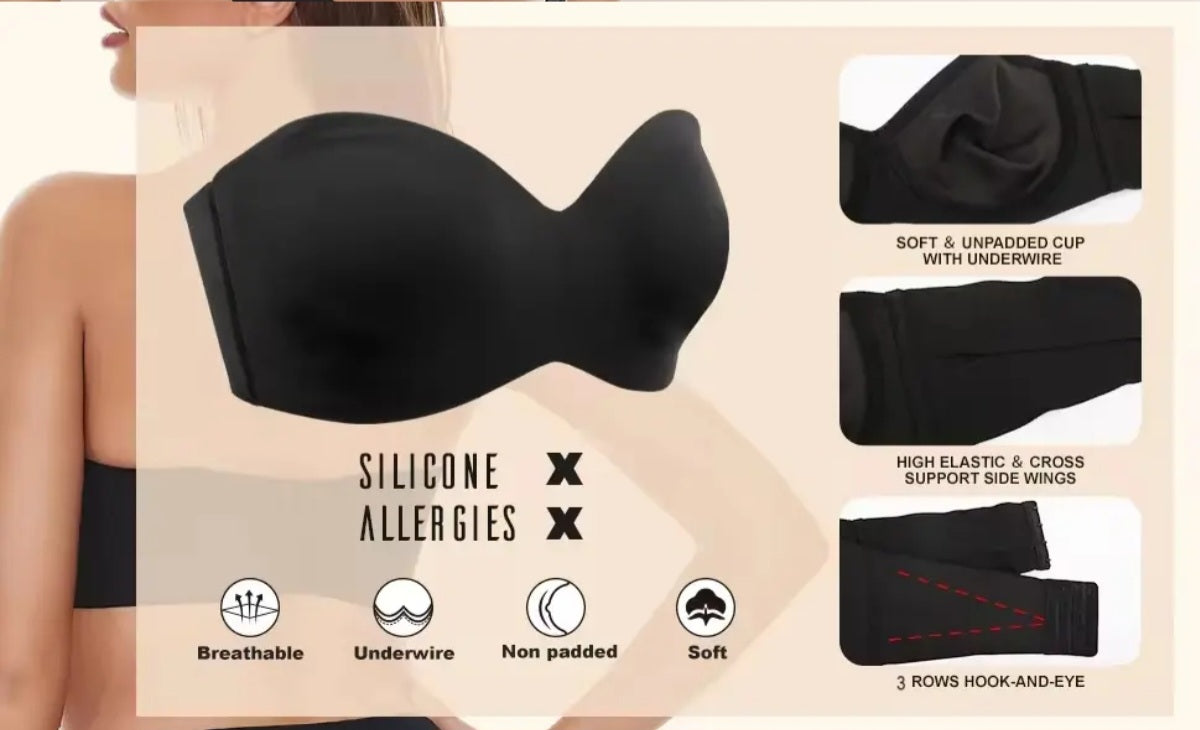 MATI UNDERWIRE STRAPLESS BRA