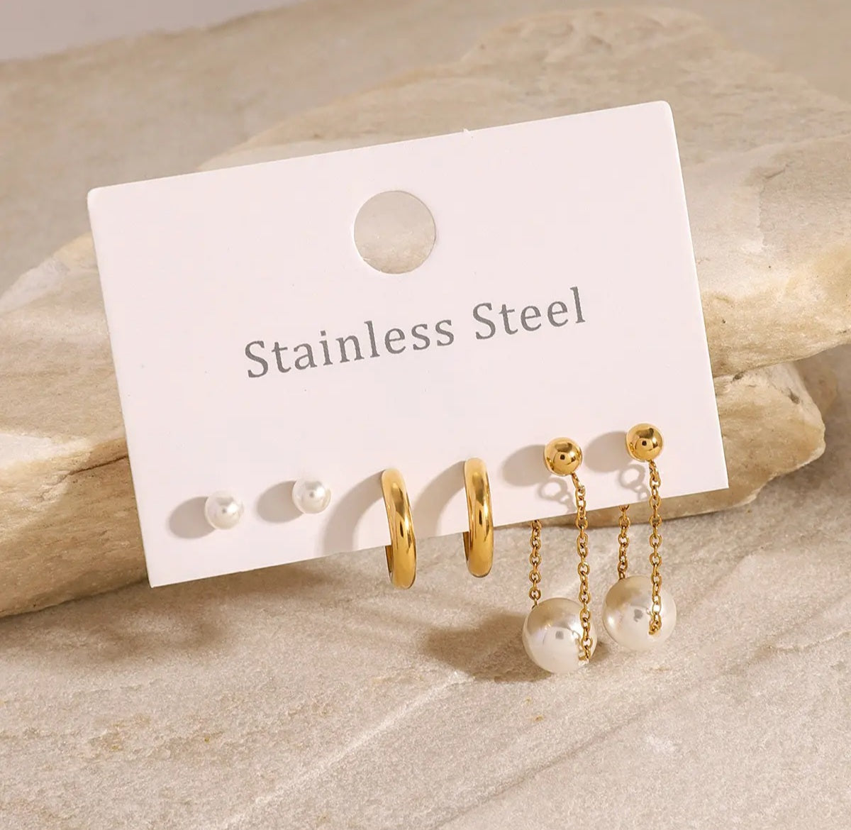 3 PIECE SET EARRINGS
