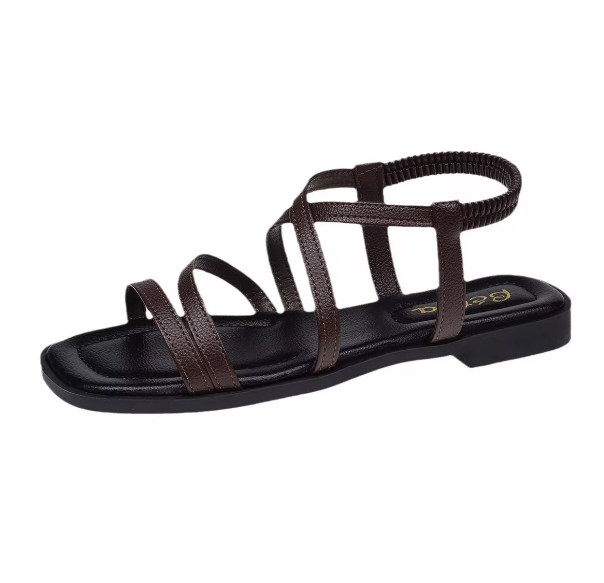 Cocoa Cross-Strap Sandals