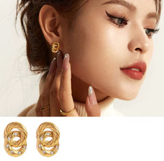 Gamachu Stud Earrings