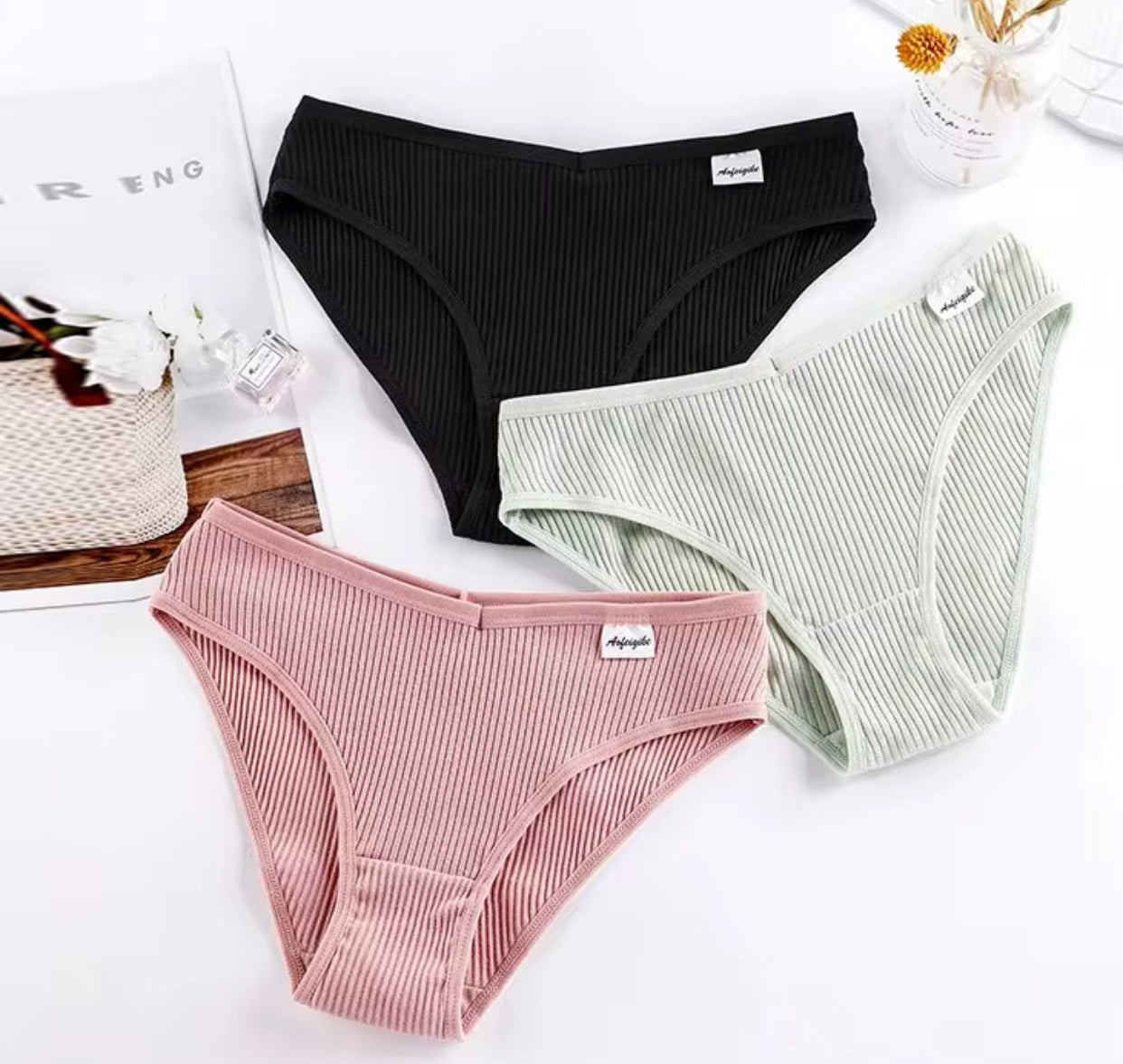 Midriff Cotton Women's Underwear