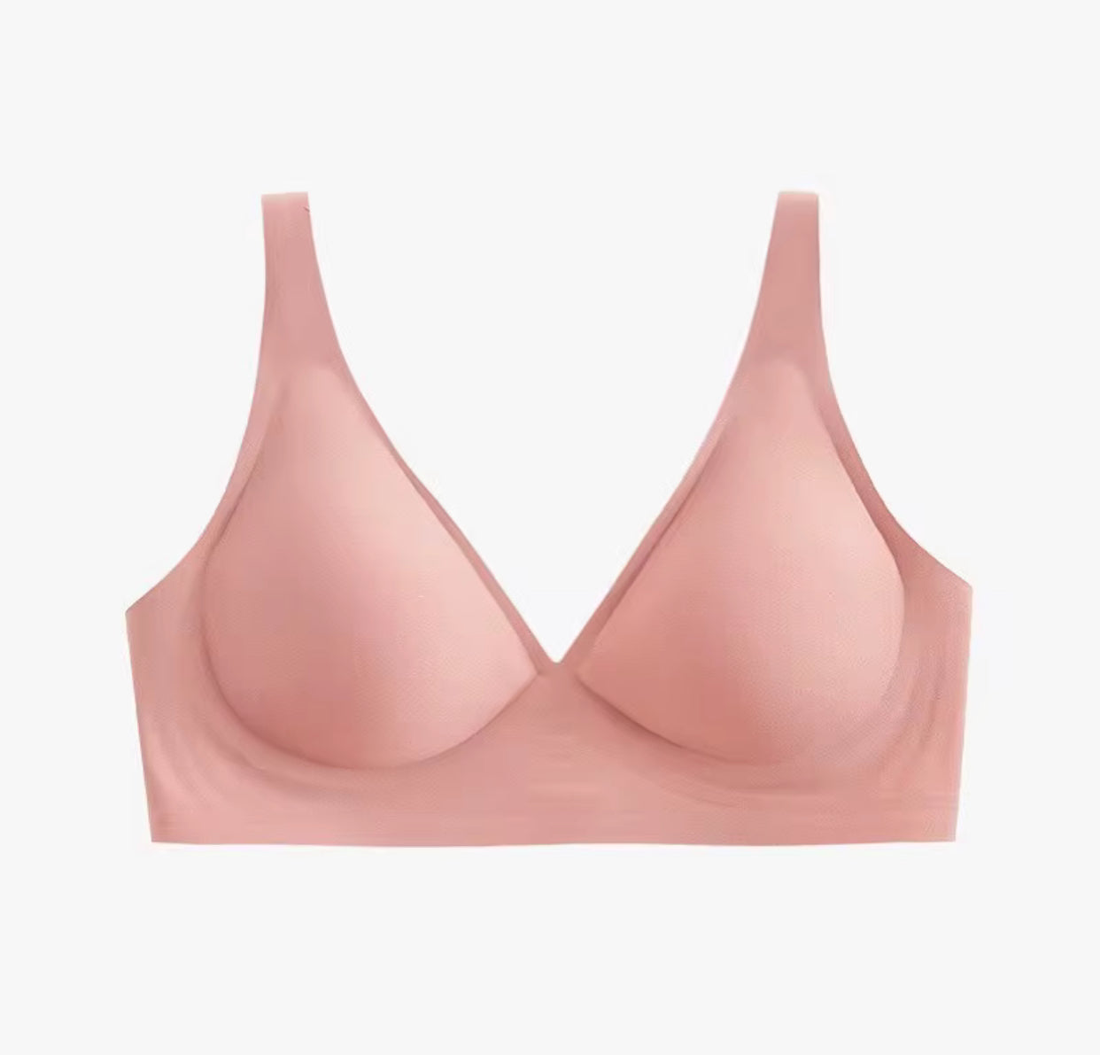 SEAMLESS WIRELESS PUSH UP BRA