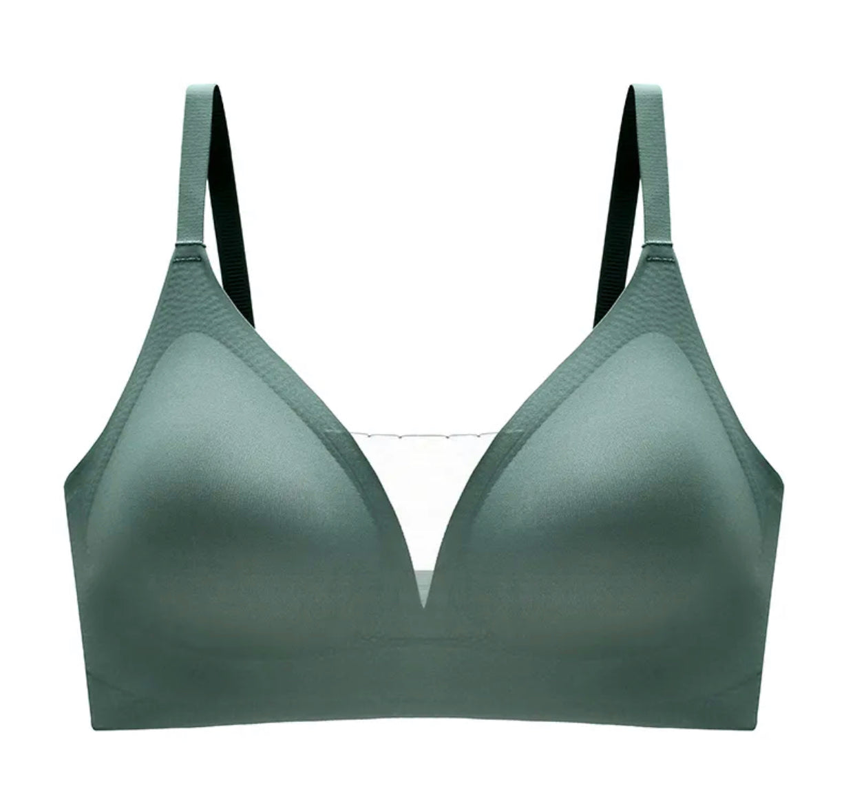 Vicky wireless push-up bra- Green