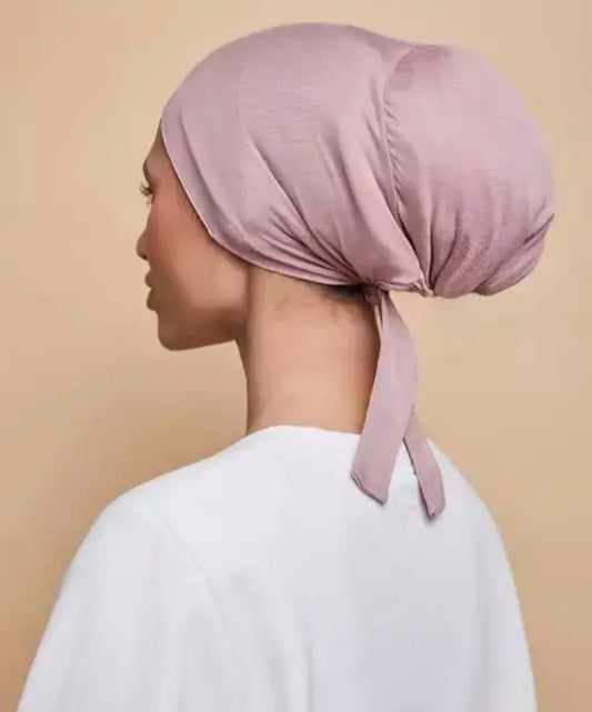 Pink Satin Lined Undercap