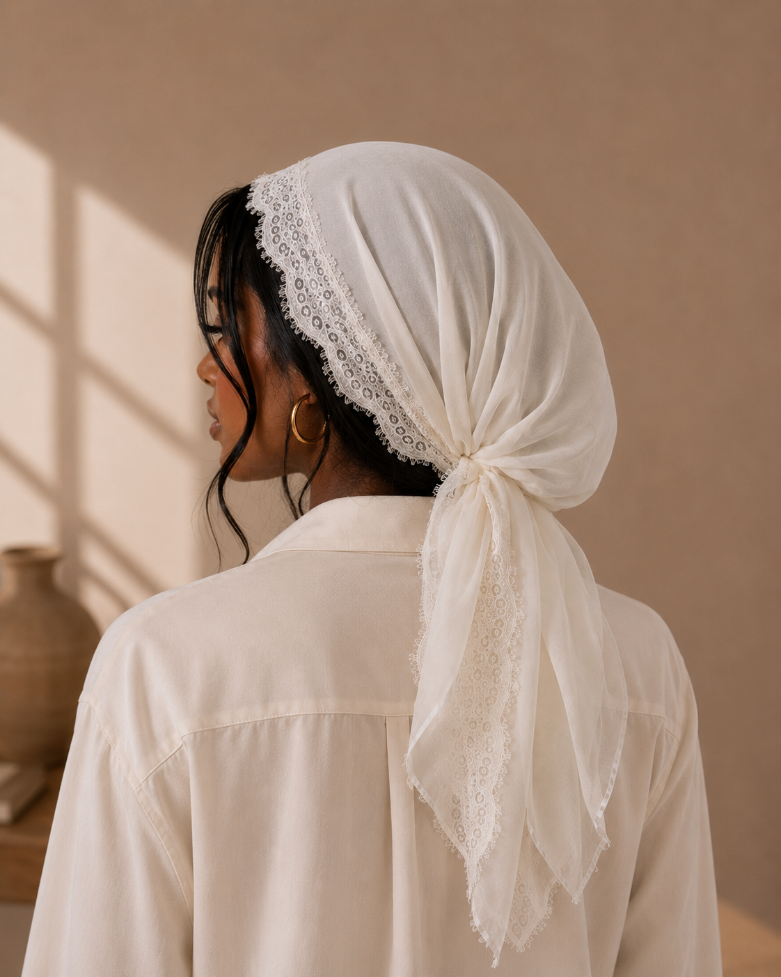 The Élan Lace Scarf