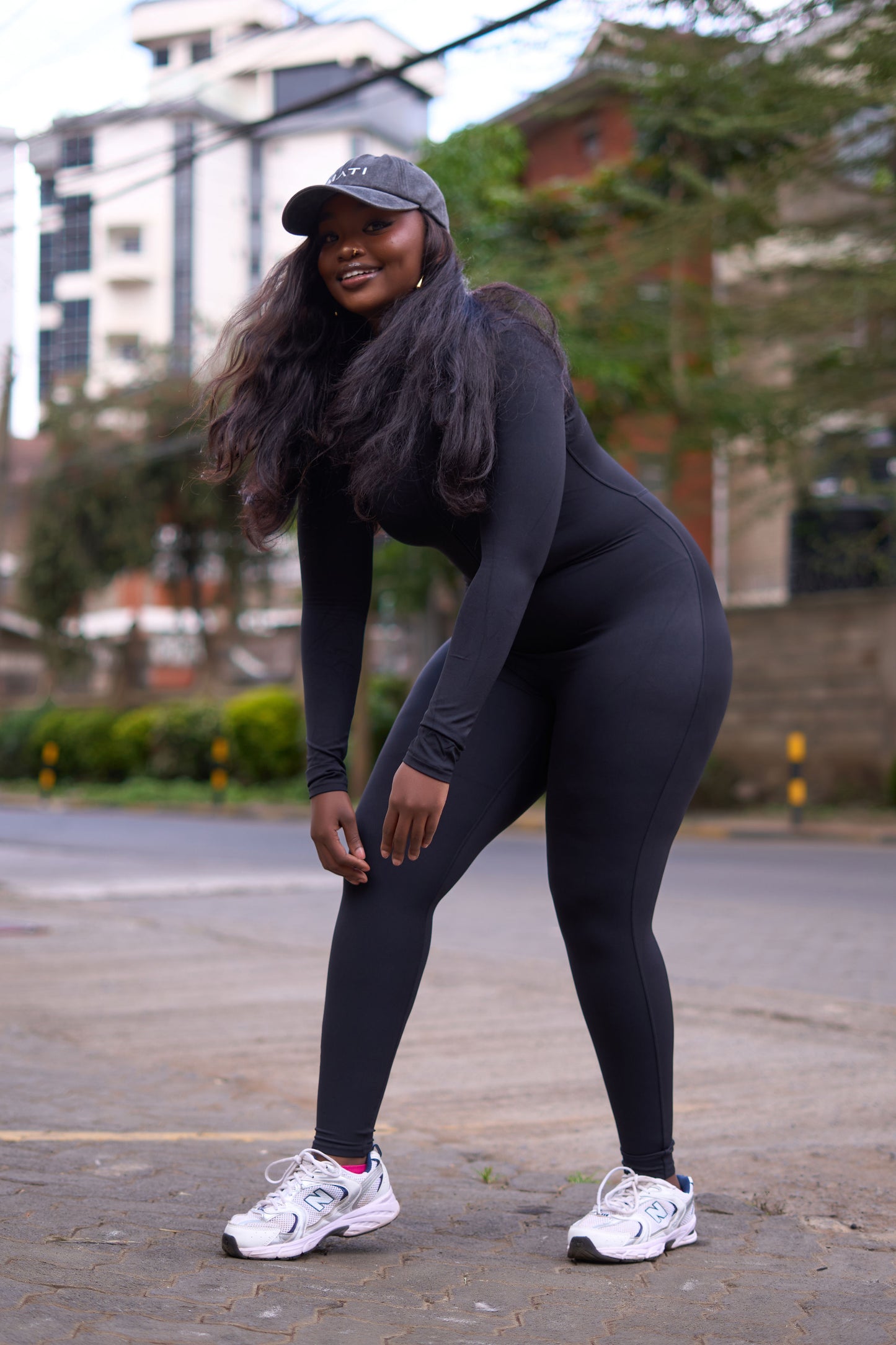 The PowerSculpt Zip Unitard
