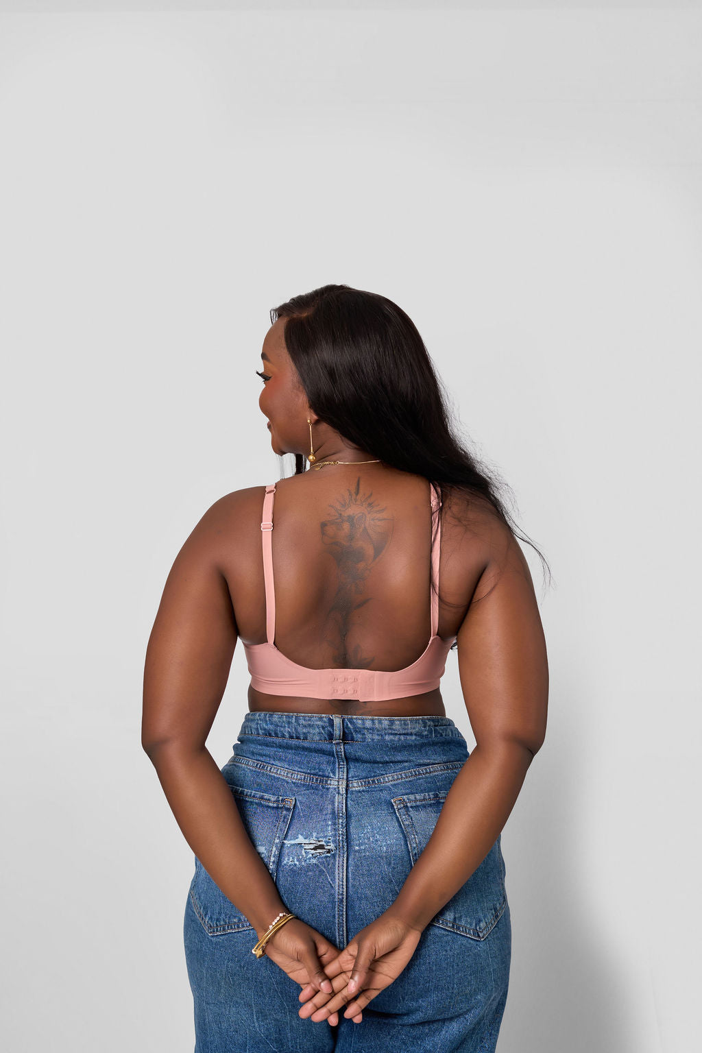 SEAMLESS WIRELESS PUSH UP BRA