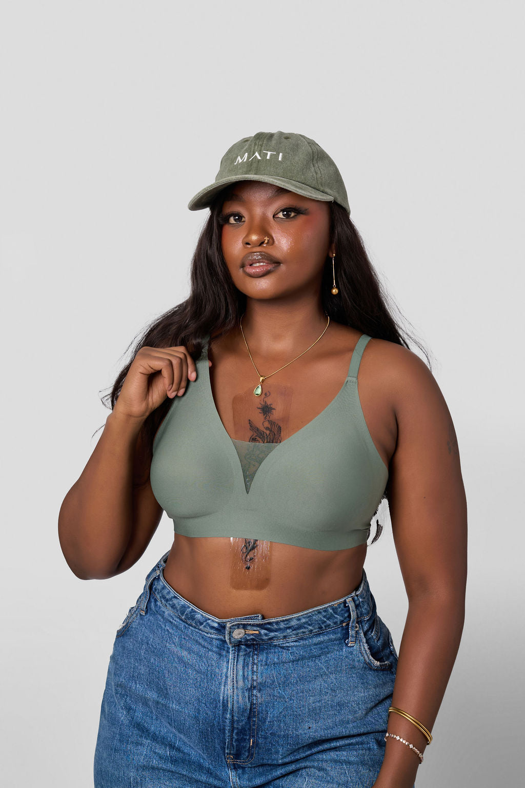 Vicky wireless push-up bra