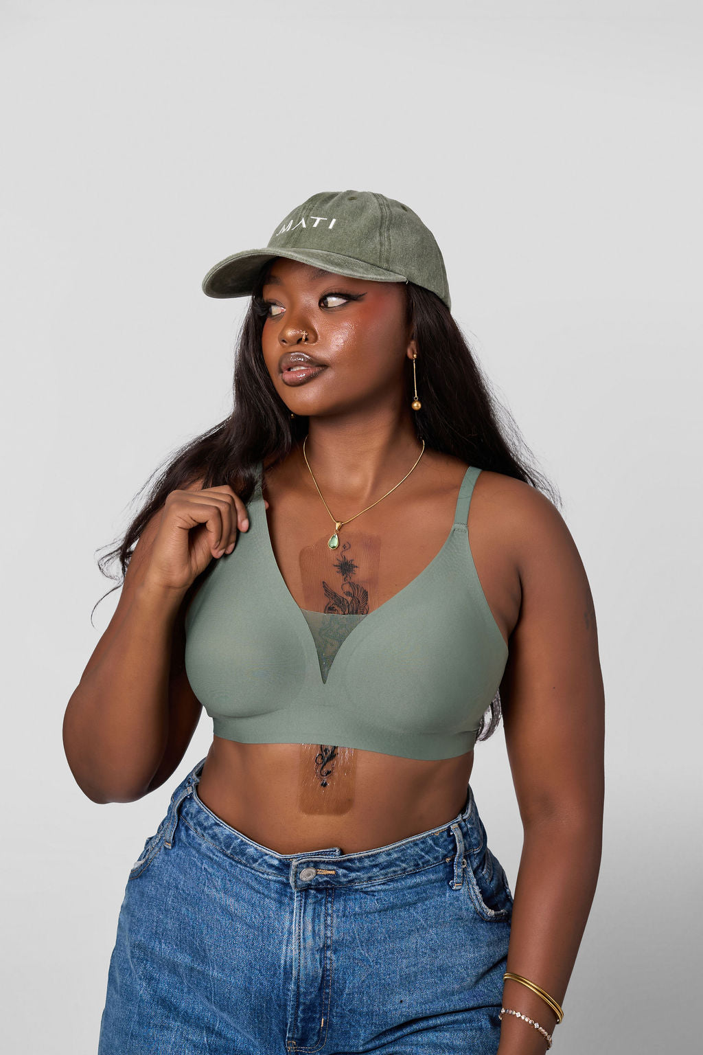Vicky wireless push-up bra