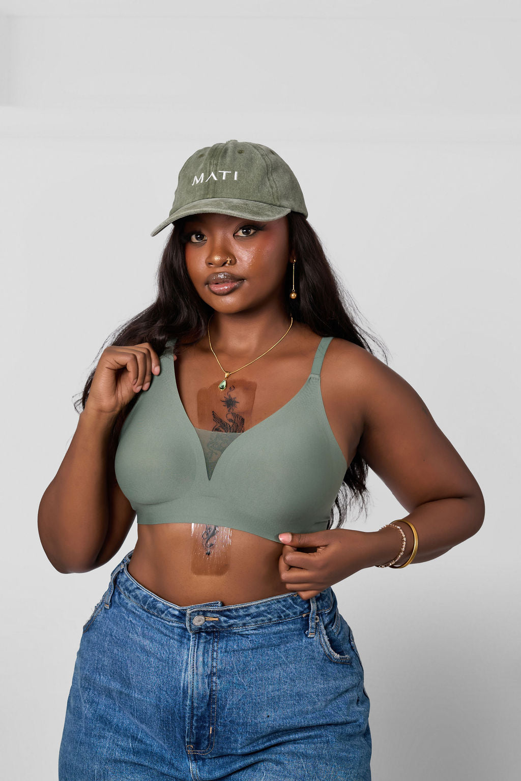 Vicky wireless push-up bra