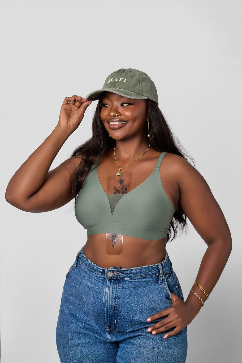 Vicky wireless push-up bra