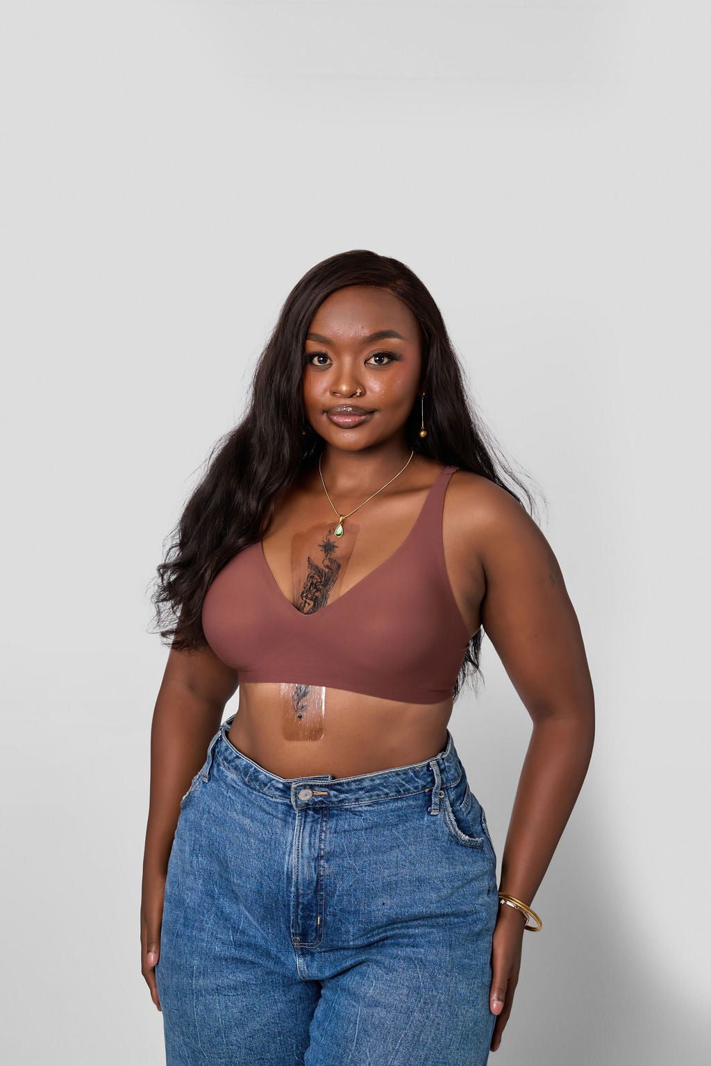 SEAMLESS WIRELESS PUSH UP BRA