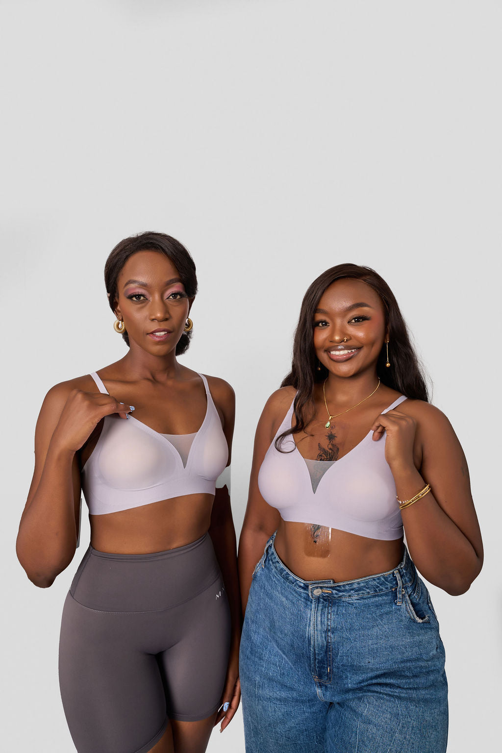 Vicky wireless push-up bra
