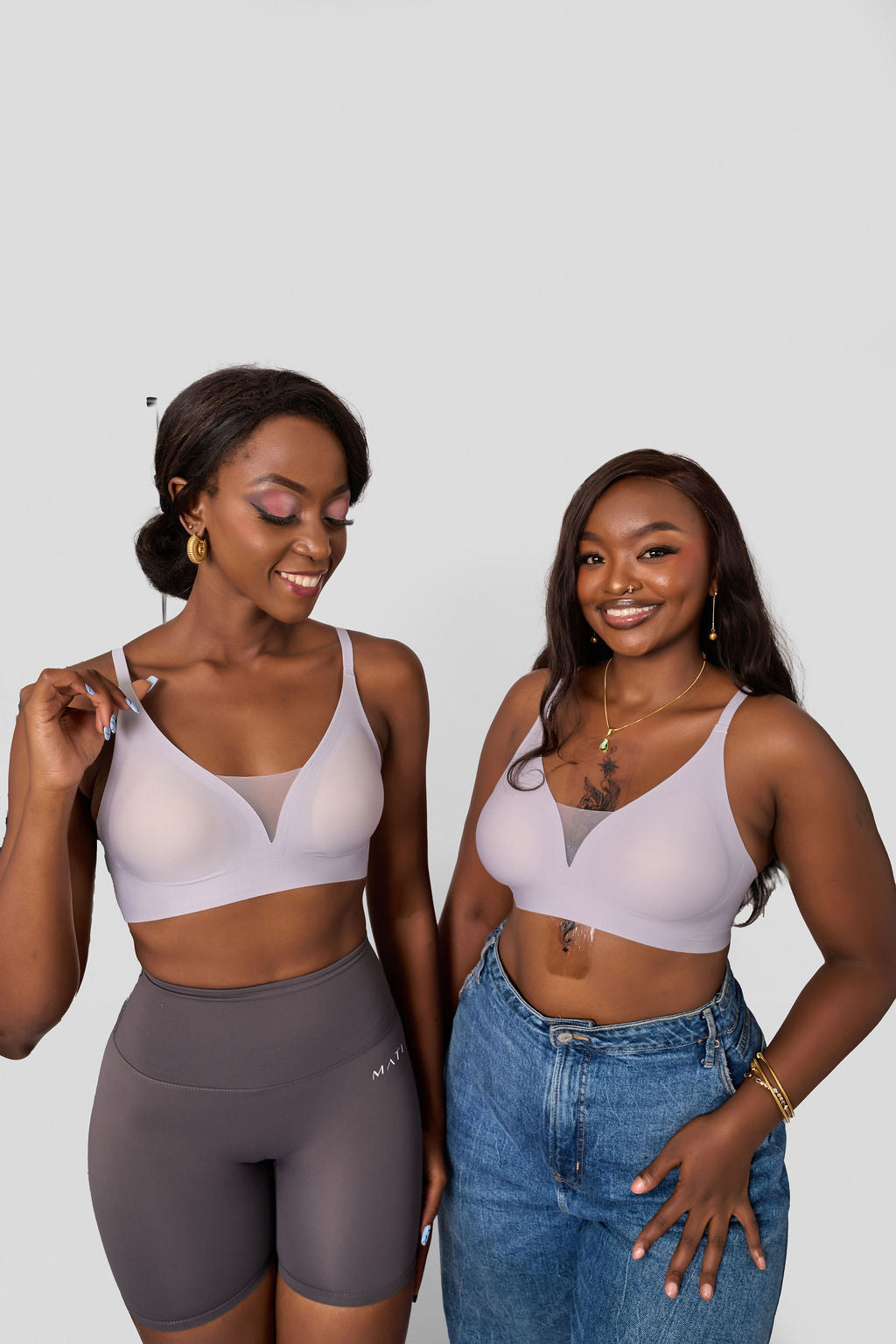 Vicky wireless push-up bra