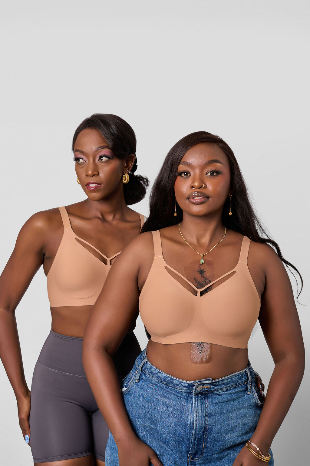MATI V-NECK BREATHABLE BRA