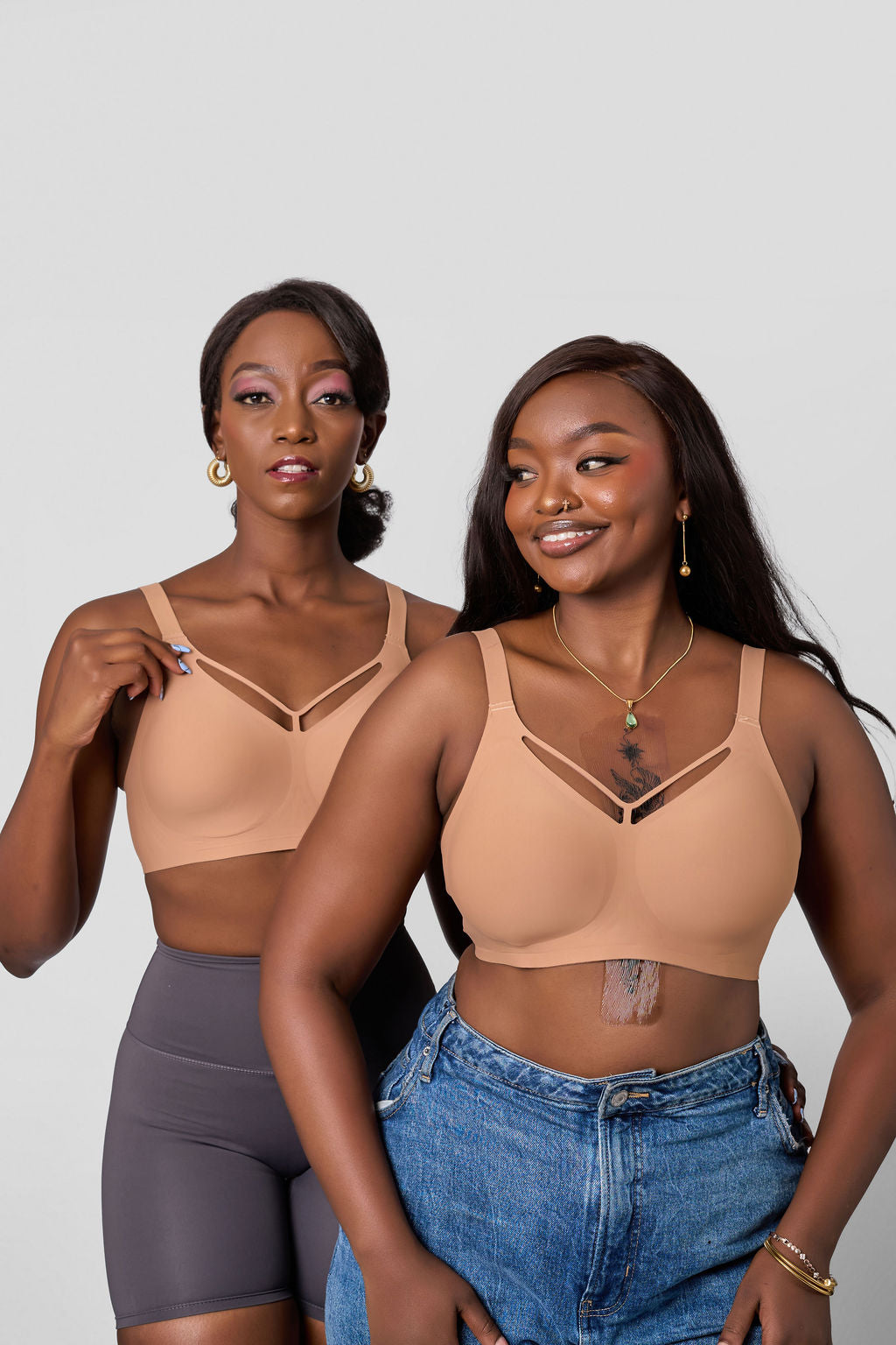 MATI V-NECK BREATHABLE BRA