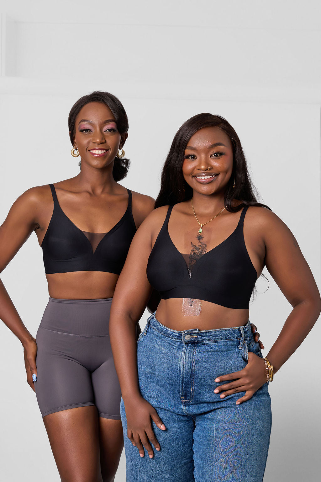 Vicky wireless push-up bra