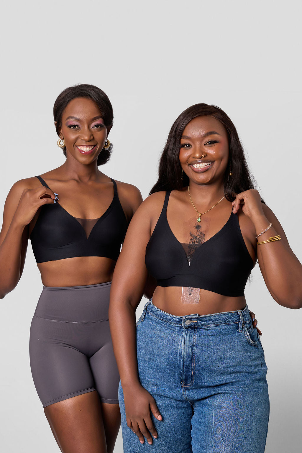 Vicky wireless push-up bra