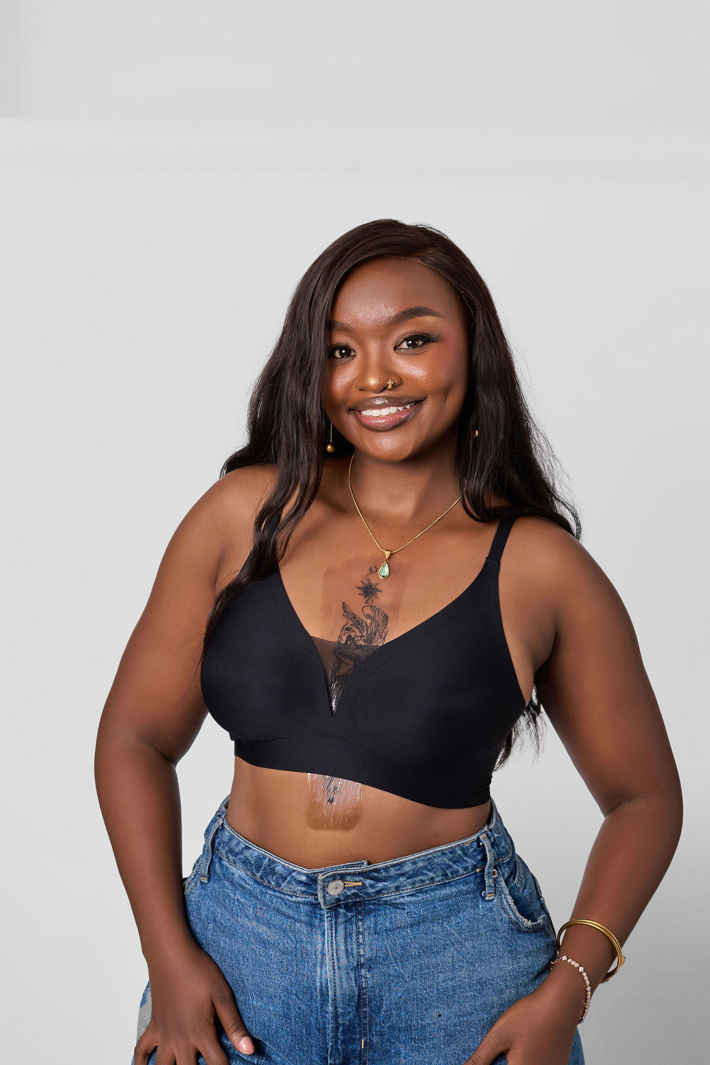 Vicky wireless push-up bra