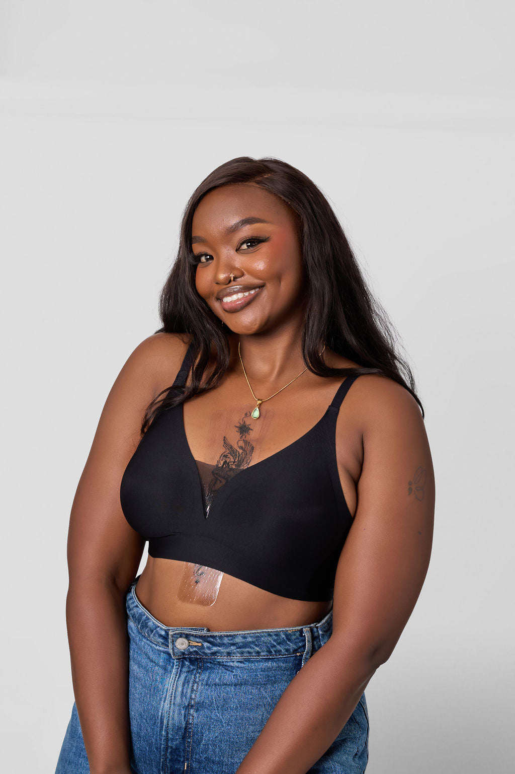 Vicky wireless push-up bra