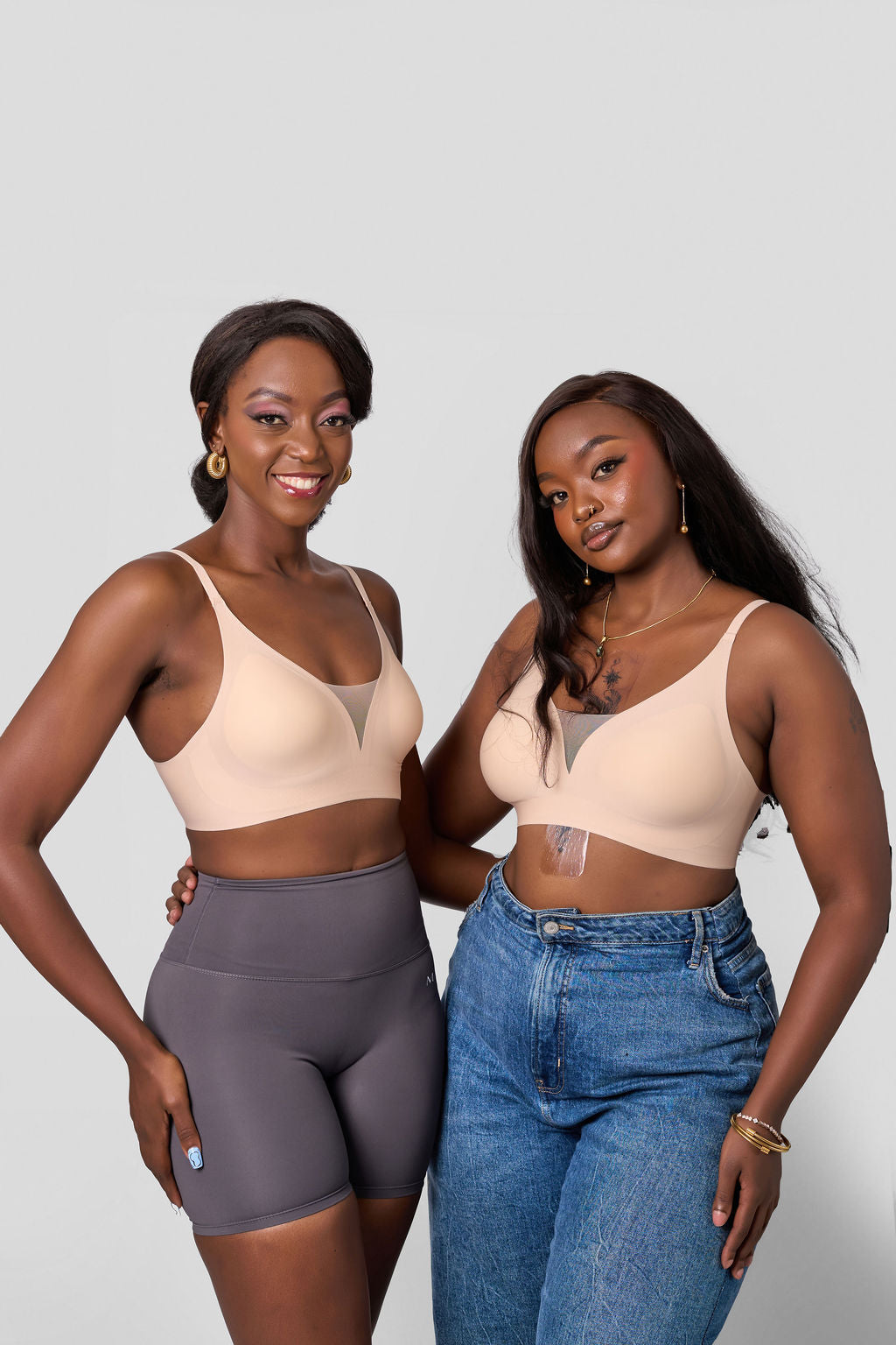 Vicky wireless push-up bra
