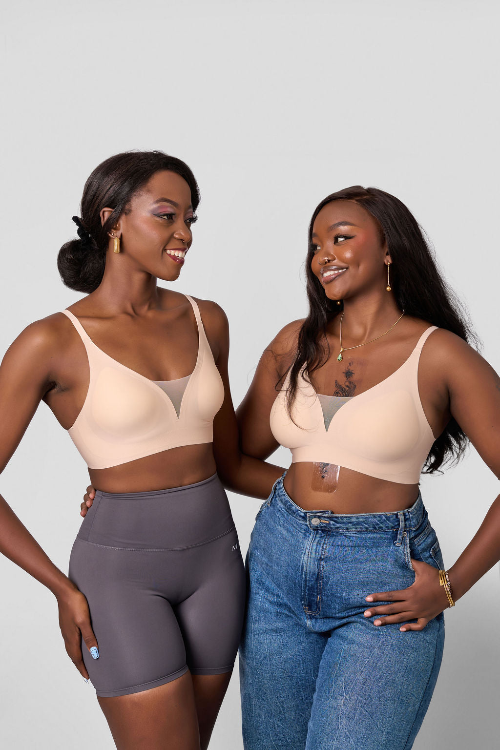 Vicky wireless push-up bra