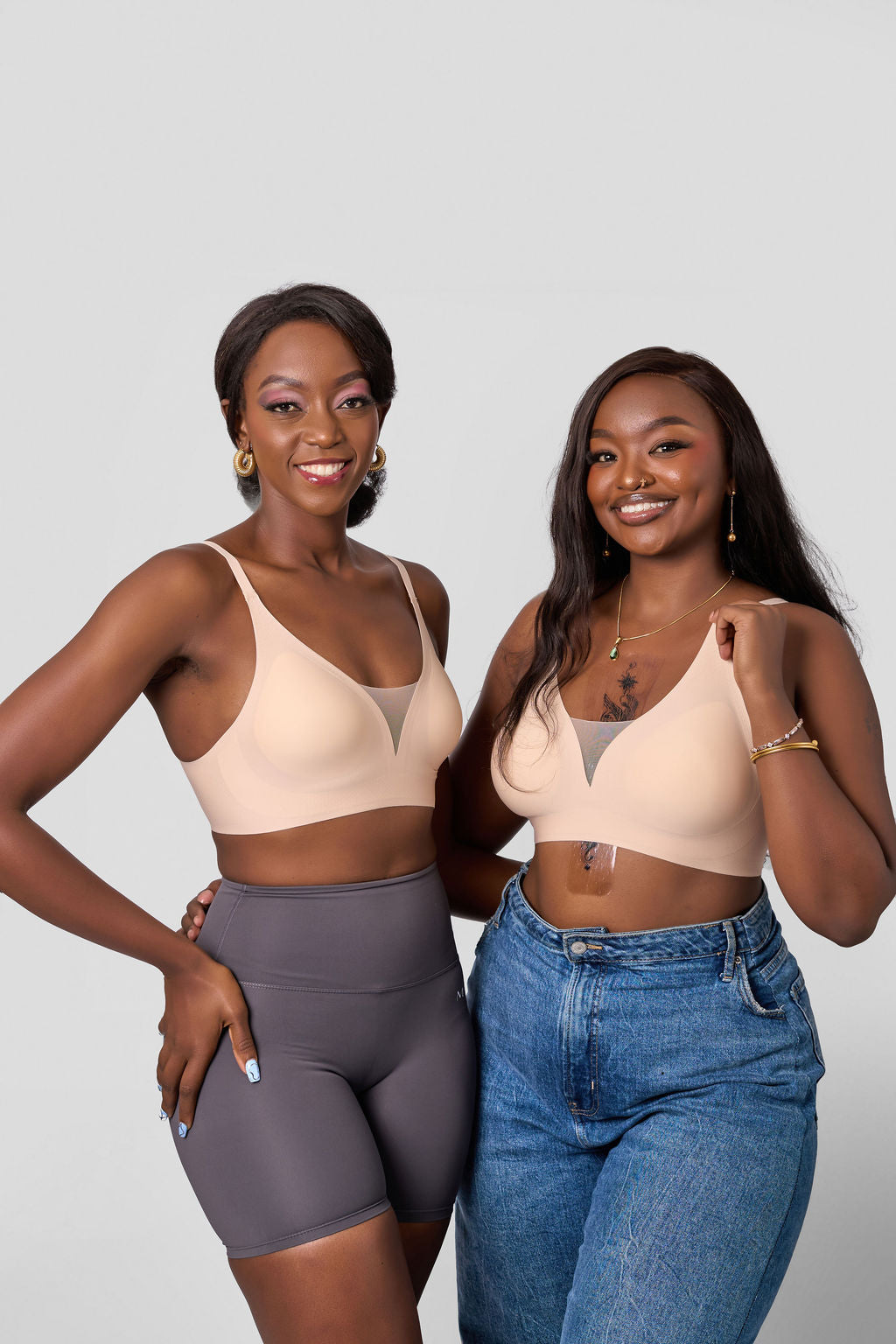 Vicky wireless push-up bra
