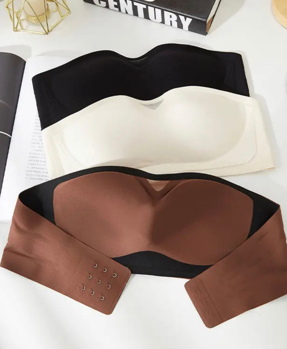 Strapless seamless Wireless Bra