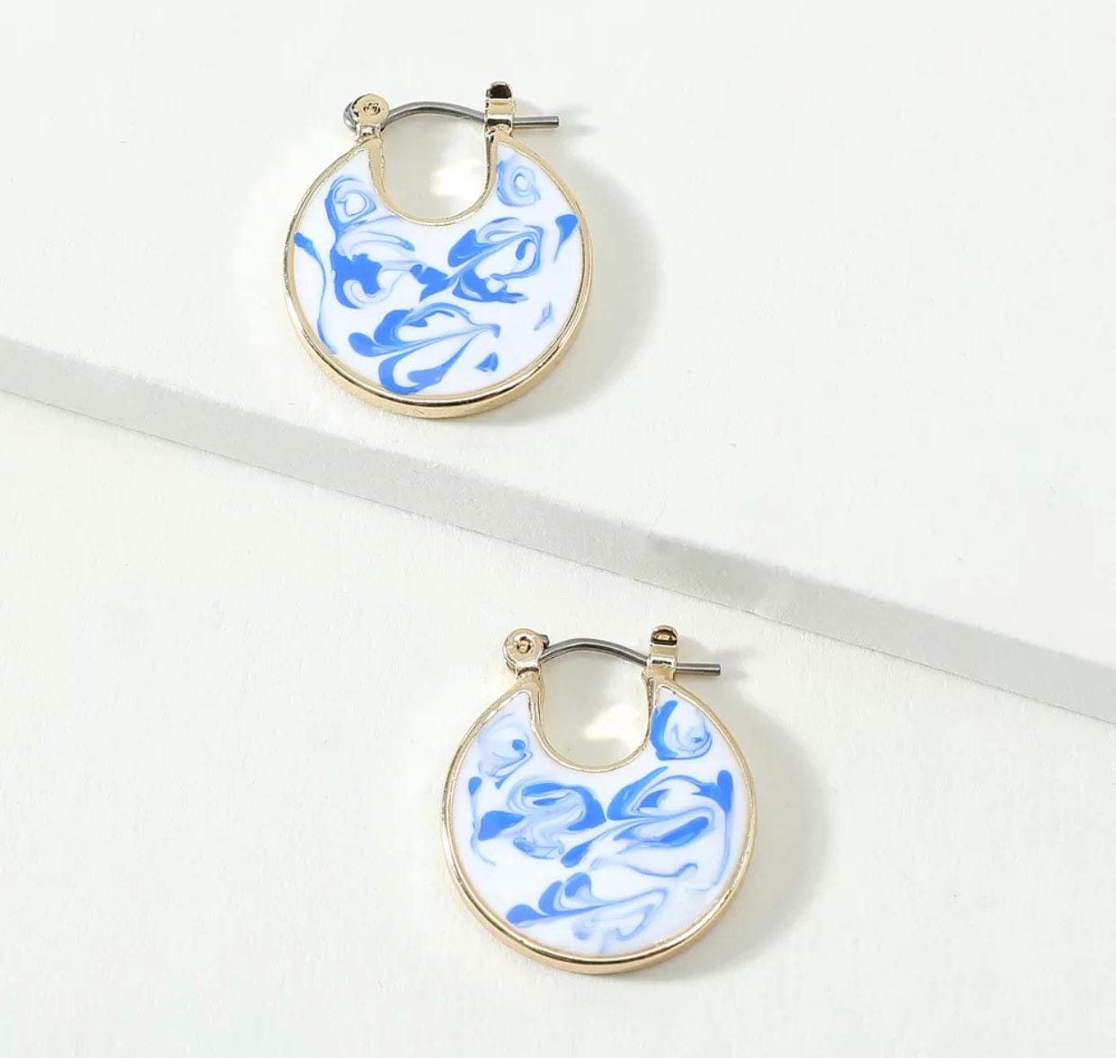 Moon shaped earrings