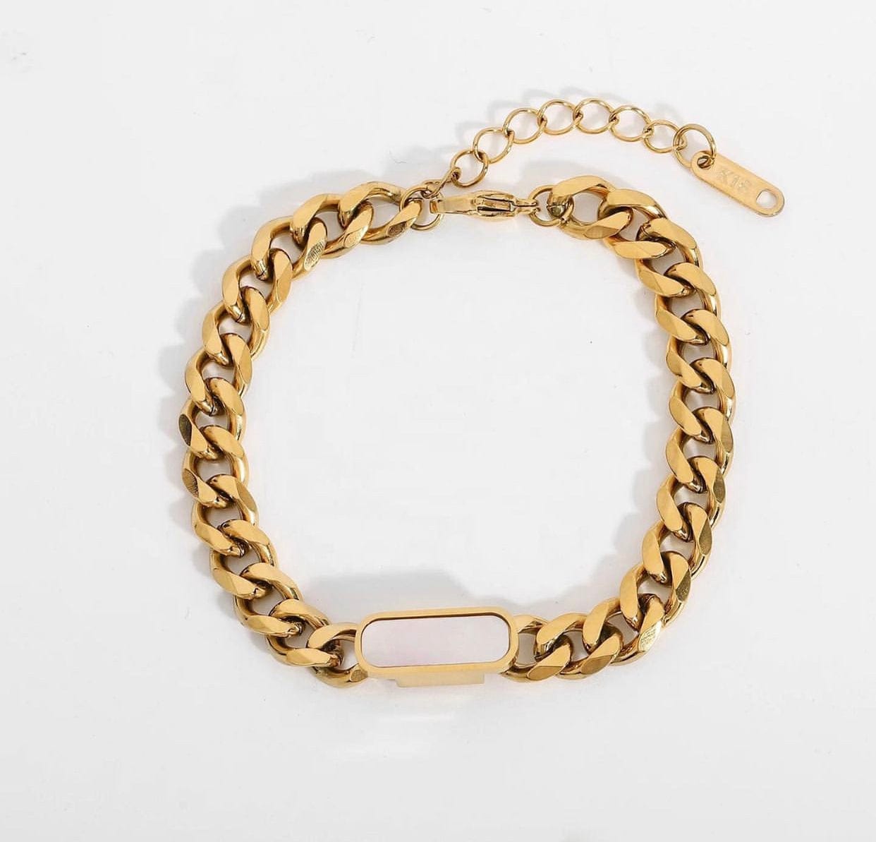 Thick Cuban bracelet