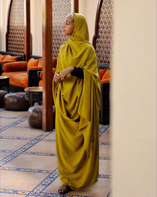 Mustard prayer gown