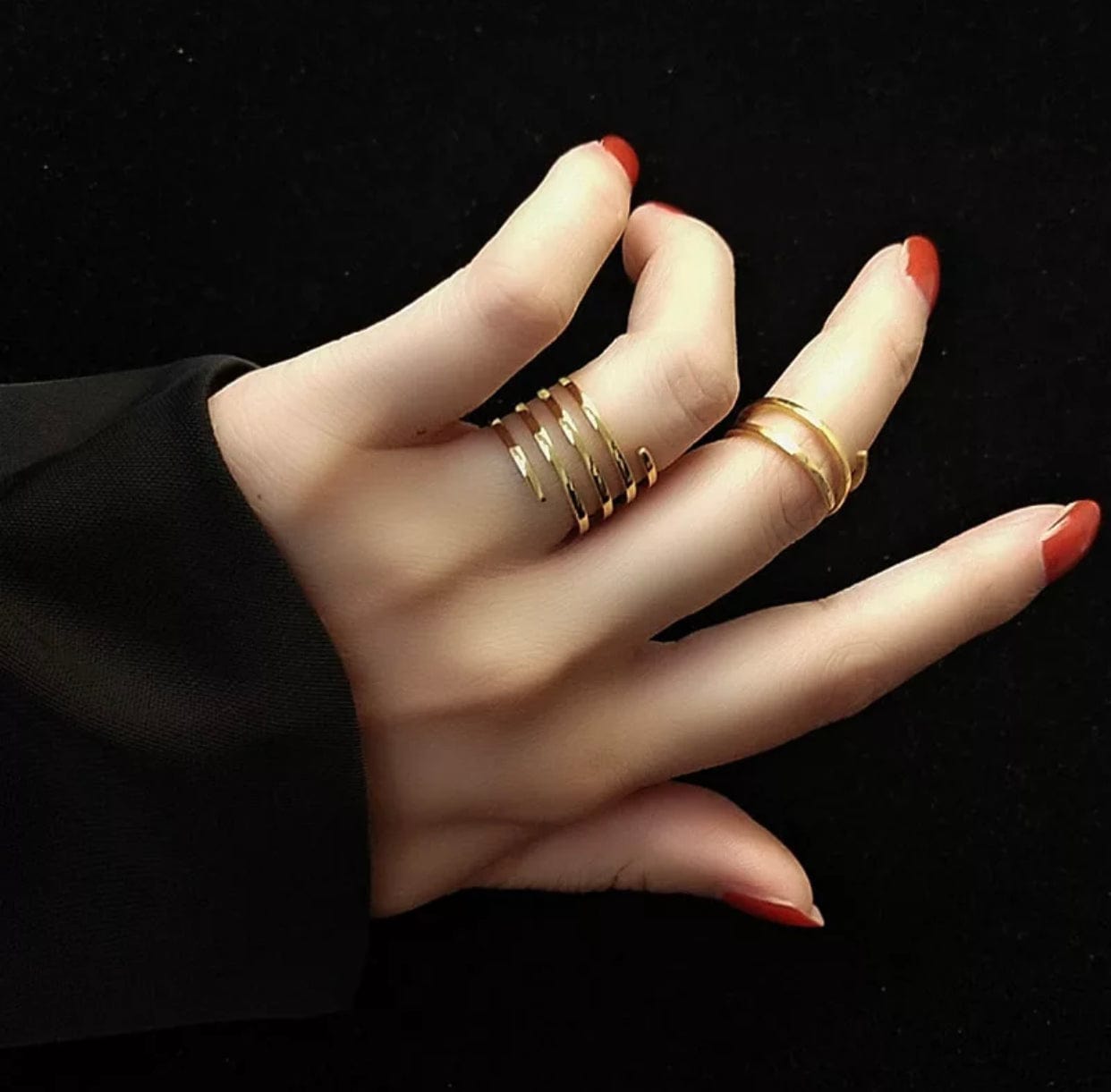 Chalu spiral ring