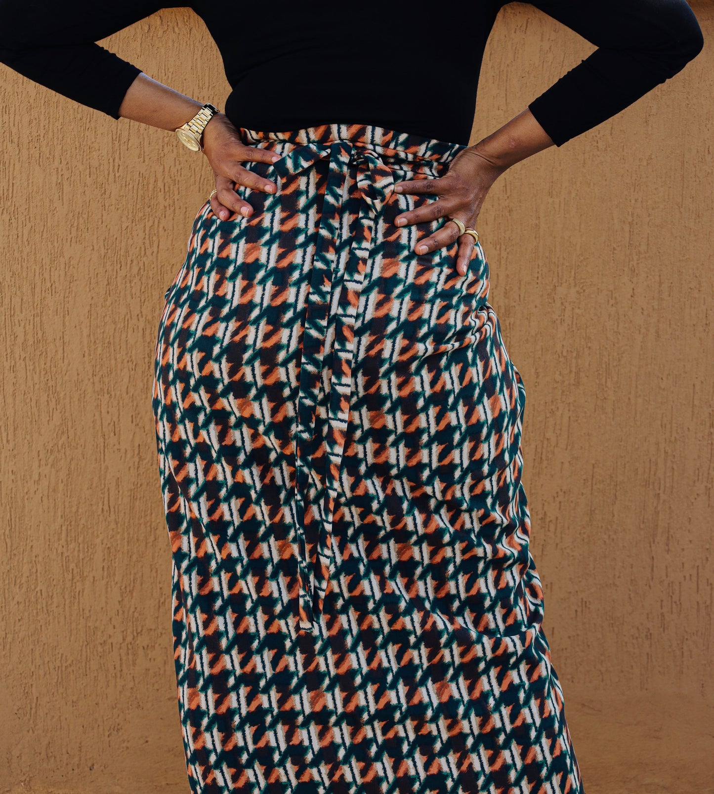 Safi wrap skirt